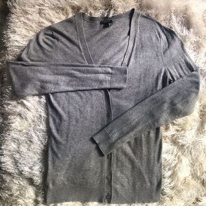 Ann Taylor Gray Cardigan